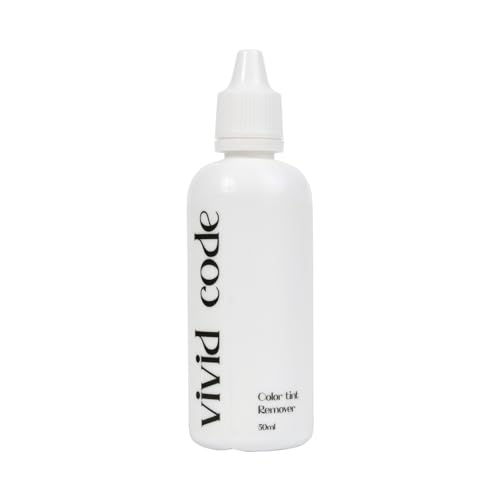 QBS VIVID CODE Brow Color Tint for Eyebrows (Tint Remover 50ml)