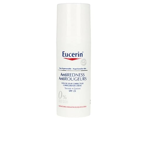 Eucerin Anti-Redness Cream with Colour Corrector SPF25+, 50 ml (Pack of 1)