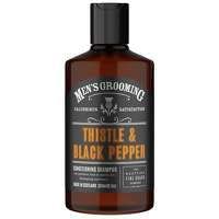 Scottish Fine Soaps - Thistle & Black Pepper Conditioning Shampoo - Repairing Magnesium - Volumising Panthenol - Organic Oats - Vegan Friendly - 300ml