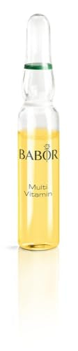 BABOR AMPOULE CONCENTRATES Multi-Vitamin, anti-aging retinol serum to strengthen and protect, with biotin & vitamin A, B5 and E, 14ml