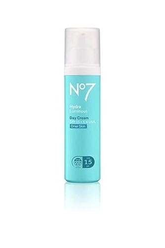 Boots No7 Hydraluminous Day Cream For Drier Skin SPF15 50ml (NilsPremier)