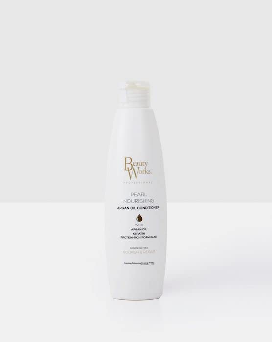 Beauty Works Pearl Nourishing Argan Oil Conditioner 250ml SLE & Paraben Free