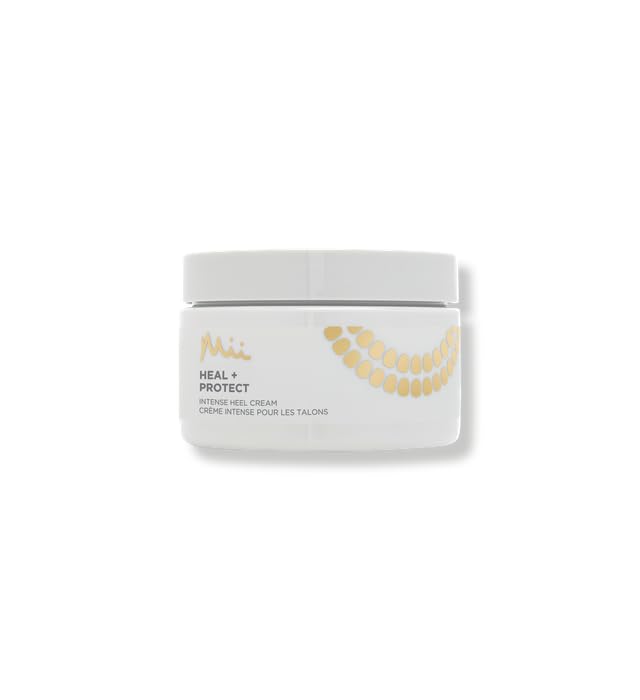 Mii Cosmetics Heal + Protect Intense Heel Cream | Cracked Heel Repair Cream, Foot Cream for Cracked Heels and Dry Skin | Nourishing Heel Cream for Deep Cracked Skin to Relieve Dry Skin | 100ml