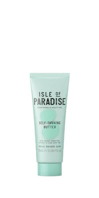 Isle of Paradise Self Tan Butter (75 ml) Gradual Self Tan Butter, Combining Skin Care and Self Tanning, Natural Ingredients & Vegan