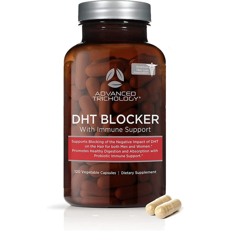 DHT BLOCKER - Hair Growth Supplement for Genetic Thinning for Men and Women | Approved* by American Hair Loss Association | Guaranteed, Backed by 20 Years of Experience in Hair Loss Treatment Clinics