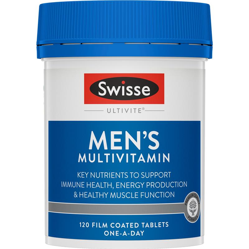 Swisse Mens Multivitamin, 120 Tablets