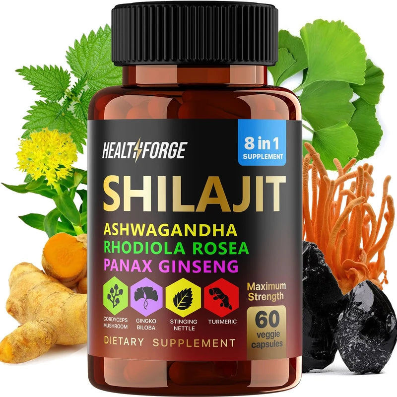 Shilajit  Extract Blend Capsules  for Men & Women,  60 Capsules