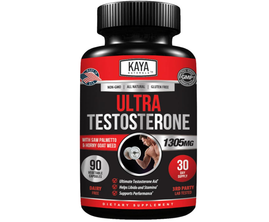 Kaya Naturals Ultra Testosterone - 90 Count