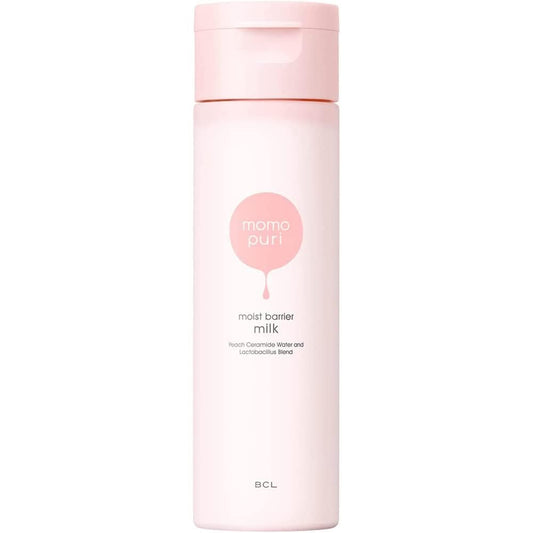 ももぷり Momopuri Peach Moist Face Milky Lotion- 150ml (Green Tea Set)