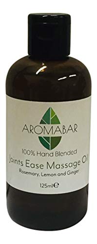 Joints Ease Massage Oil 125ml with Rosemary, Lemon & Ginger