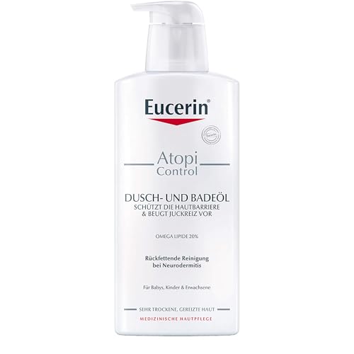 Eucerin AtopiControl Soothing Shower and Bath Oil 400ml Gel