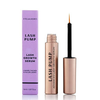 Eyeluvlashes PROFESSIONAL EYELASH EXTENSIONS Lash Growth Serum LASH PUMP for Lashes powerful lash growth formula for thicker & longer lashes including Biotin, Polypeptides, Amino acids, Provitamin B5, Rosemary leaf and tea tree root extract 5ml