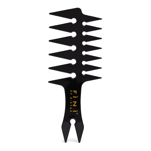 Fini by A-Star 3 Sided Comb, Defines & Texturises, Good for all hair types