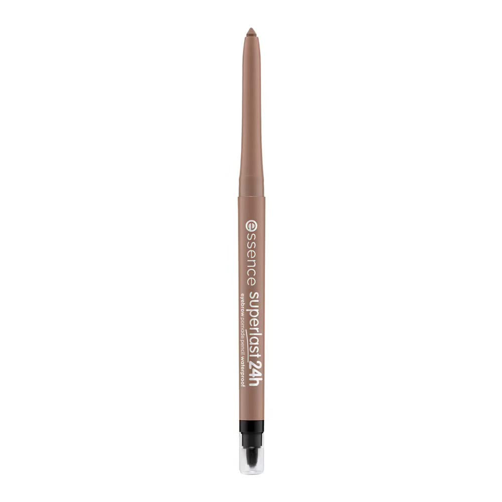 essence SUPERLAST 24 Hour Eyebrow Pomade Pencil Waterproof Eye Pencil, Eyebrow Pencil, 24 Hour Hold, No. 10 Blonde, Nude, Vegan, Waterproof, Microplastic Particles Free (0.31 g)