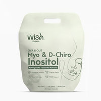 Wish Fusion Myo-Inositol & D-Chiro Inositol – PCOS Support Supplement for Women – with Ashwagandha & Essential Nutrients – Hormonal Balance, Ovarian Health, Mood & Energy – 60 Vegan Capsules