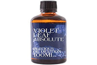 Mystic Moments | Violet Leaf Absolute Precious Oil Dilution 100ml 3% Jojoba Blend Perfect for Massage, Skincare, Beauty and Aromatherapy