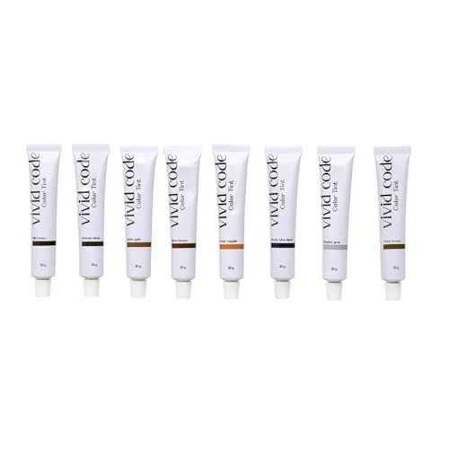 QBS VIVID CODE Brow Color Tint for Eyebrows (Allure Brown 20ml)