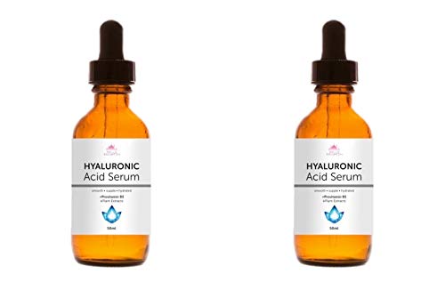 Bella Brighton Hyaluronic Acid Serum 25ml/50ml Anti Ageing Anti Wrinkle No Surgery Face Lift (Twin 50 ml)