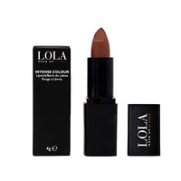 Lola Make-Up Intense Colour Lipstick, Rich Pigmentation, Long Lasting, Enriched With Hyaluronic Acid, Vitamins And Mango Butter, Vegan No. 015 Chocoholic