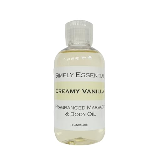 Simply Essential Creamy Vanilla Body Massage Oil 100ml