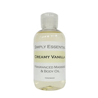 Simply Essential Creamy Vanilla Body Massage Oil 100ml