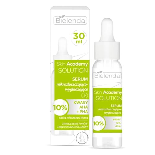 Bielenda Skin Academy Solution Micro-Exfoliating & Smoothing Serum with 10% PHA AHA 30ml