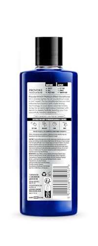 PROVOKE Touch of Silver Go Icy Conditioner 200ml, Icy Platinum Look in Just 1 Wash, Triple Toning Technology, Cool Down Brassy Tones for an Extra Light Colour, Enriched Keratin to Hydrate