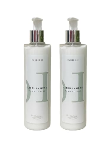Generic Lidl By Deluxe - Number 01 - Citrus & Herb Hand Lotion | 250mL×2 [TWIN PACK]