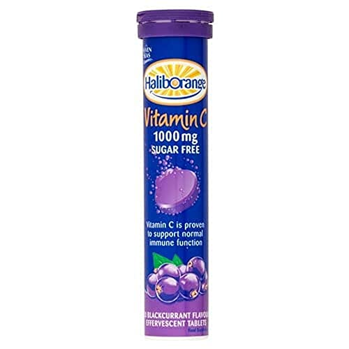 Haliborange Effervescent Sugar Free Vitamin C Blackcurrant