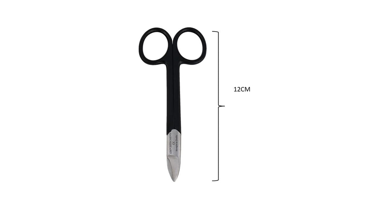 Asm Instruments Professional Pedicure Ingrown Toenail Scissors Clippers Stainless Steel Heavy Duty Thick Toenails Curved Nippers Men’s Women’s 12cm