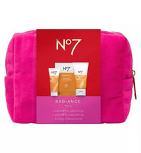 Boots No7 Radiance Trio Gift set + Free Merry Xmas 3D Key Rings - XMAS Gift Set, Chritmas Present, Birthday Gift