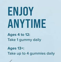 Generic Magnesium Kids - Sweet Citrus Flavored, 83mg Non-GMO, Gluten-Free, Vegan 120 Gummies