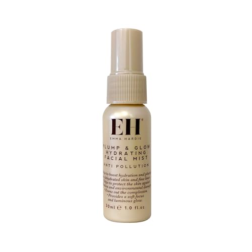 Emma Hardie 30ml Plump & Glow Hydrating Facial Mist, Helps to Boost Hydration & Plumps Fine Lines and Tones Down Redness, Protects Skin from Pollution & Environmental Damage, Vegan & Cruelty Free