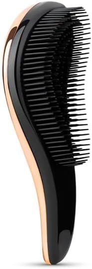 JSHealth Signature Rose Gold Hair Brush - Detangle + Smooth - Detangling Hair Brush for Women