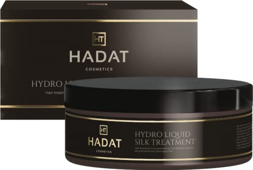 HADAT Cosmetics hydro liquid silk treatment "Liquid Silk" Hair Mask - deep restoration and hydration, healthy shine and split end prevention for dry and damaged hair