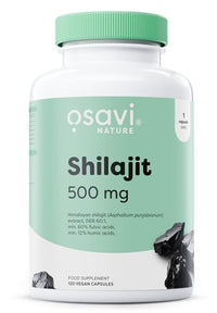Osavi Shilajit, 500mg - 120 Vegan caps