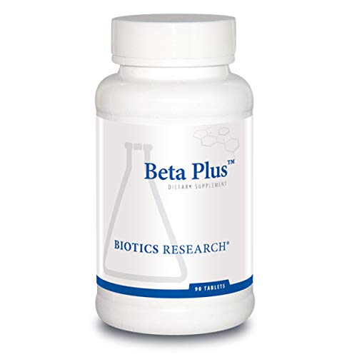 BIOTICS Research Beta Plus Nutritional Support for Bile Production, Supports Overall Liver Function. 90 Tablets