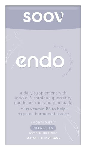 Endo by Soov | Multivitamin to Support Endometrial Health | 60 Vegan Capsules | G&G Vitamins