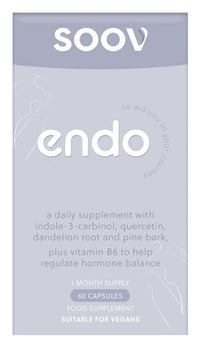 Endo by Soov | Multivitamin to Support Endometrial Health | 60 Vegan Capsules | G&G Vitamins