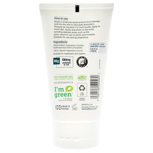 BetterYou BETTER YOU MAGNESIUM GEL 150ML