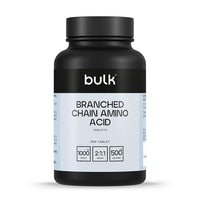 Bulk Pure Branched Chain Amino Acid (BCAA) Tablets, 1000 mg, Pack of 250, 50 Servings, Packaging May Vary