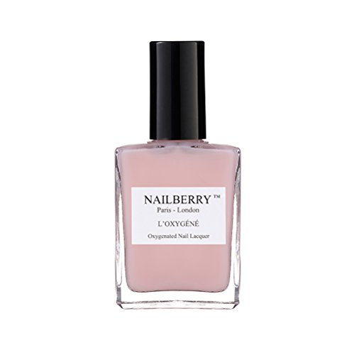 Nailberry L'Oxygéné Oxygenated Nail Lacquer | Elegance, 15 ml | Polish for a Healthier Manicure & Long Lasting Colour | 12-Free, Vegan, Halal, Cruelty & Gluten Free