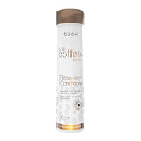 Vegan Moisturising Conditioner | Organic Coffee Extracts plus Coconut Oil and Aloe Vera | 300ml Bottle | KeraCoffee Recovery Conditioner | BEOX Professional (300ml)