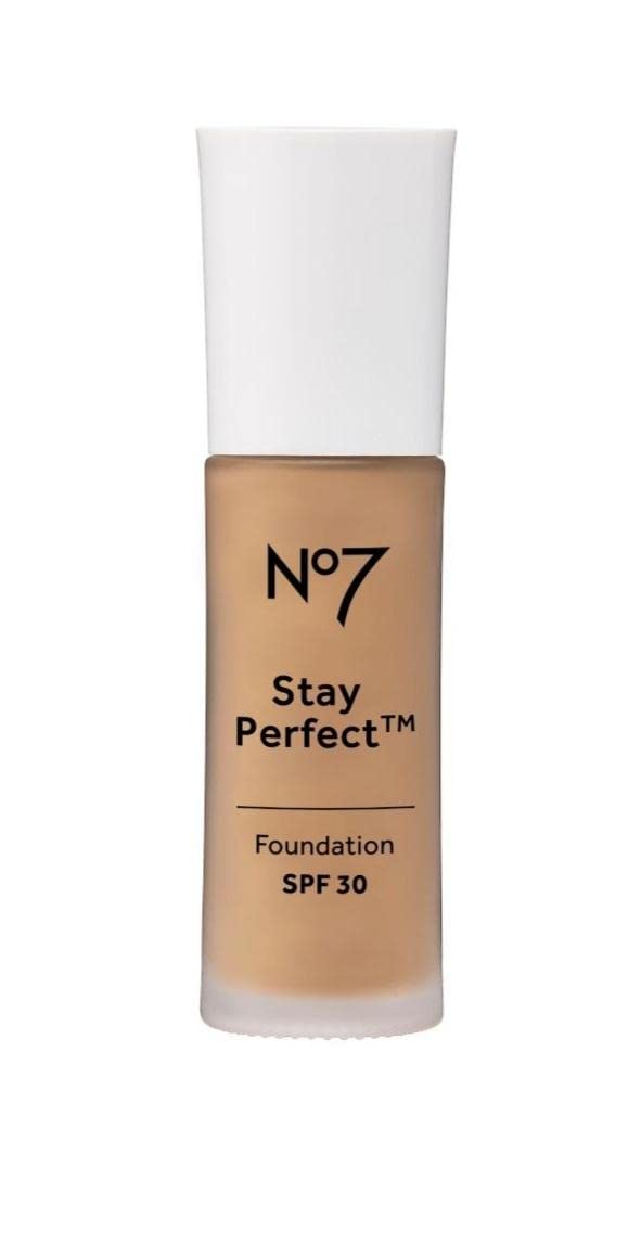 No7 Stay Perfect Foundation (New Formula) - Warm Sand spf30 - 30 ml (pack of 1)