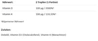 ALLNUTRITION Vitamin D3 4000+K2 Drops Liquid Dietary Supplement -Vitamin D3 & K2-500 Servings - Vitamin d3 and k2 high Strength - Vegan Vitamin D3 & K2 Vitamin Supplements - 30ml