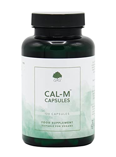 Cal-M Capsules | Calcium & Magnesium Blend with Cider Vinegar | Cal-mag Supplement | 120 Vegan Capsules | G&G Vitamins
