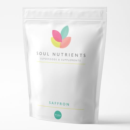 Soul Nutrients Saffron Extract Supplement, 90 Tablets