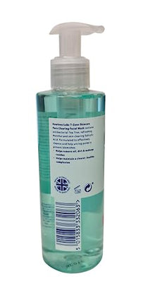 T-Zone Skincare Pore Clearing Facial Wash with Tea Tree and Salicylic Acid 200ml - Unclog Pores, Reduce Breakouts and Refresh Your Skin