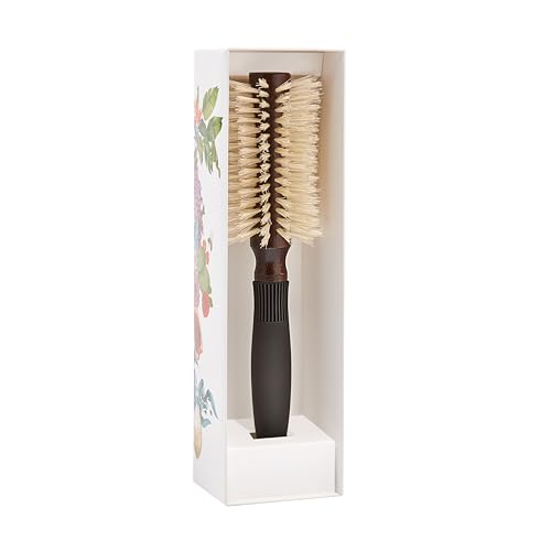 Christophe Robin Pre-Curved Blowdry Hairbrush – Professional Round Brush for Volume & Smooth Blowouts, Gentle on Scalp, Ideal for All Hair Types