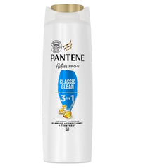 Pantene Pro-V Classic Clean 3 In 1 Shampoo + Conditioner + Treatment, Brings Out Healthy-Looking Shine, 400ML